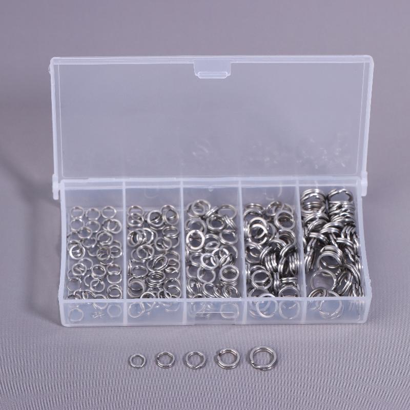 Fishing Lure Kit - Conjunto de Anéis em Aço Inoxidável