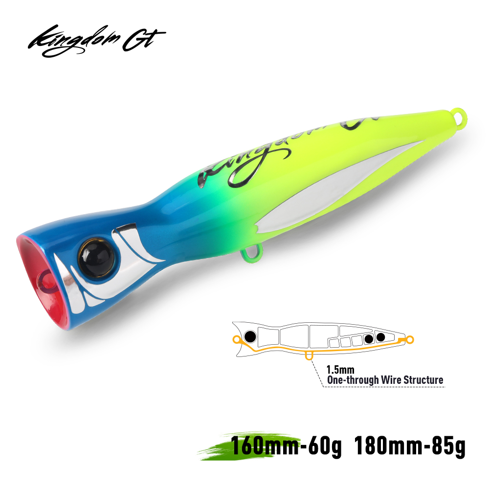 Fishing Lure Buzzbait - Kingdom gt topwater popper isca de