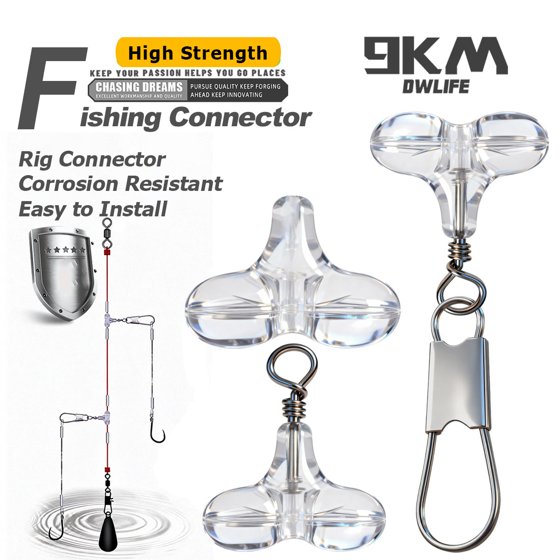 Fishing Lure Accessories - Contas de Pesca em Forma de