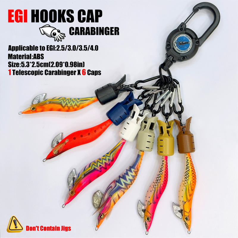 Fishing Lure Accessories - Tampas de gancho de gabarito de