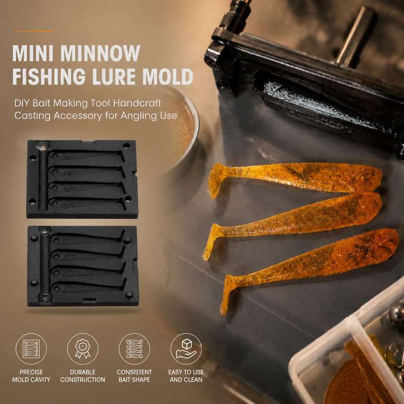 Fishing Lure Kit - Molde para Iscas de Pesca Mini