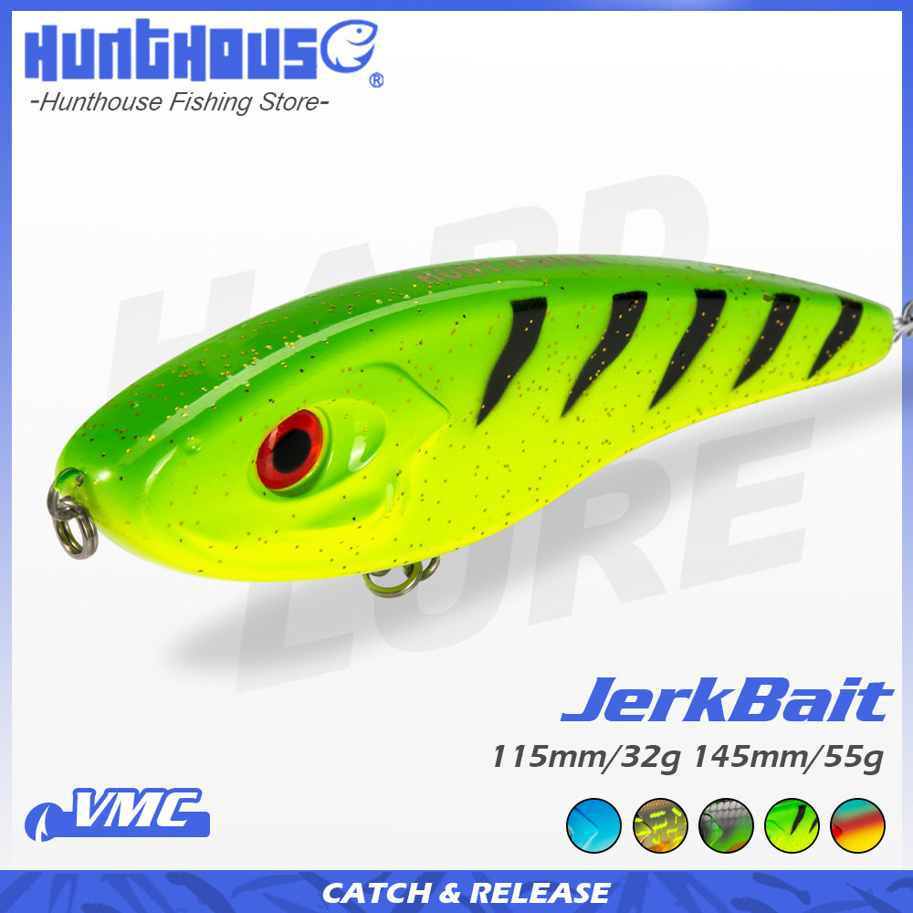 Fishing Lure Spinnerbait - Isca Artificial Hunthouse Jerkbait Musky Buster