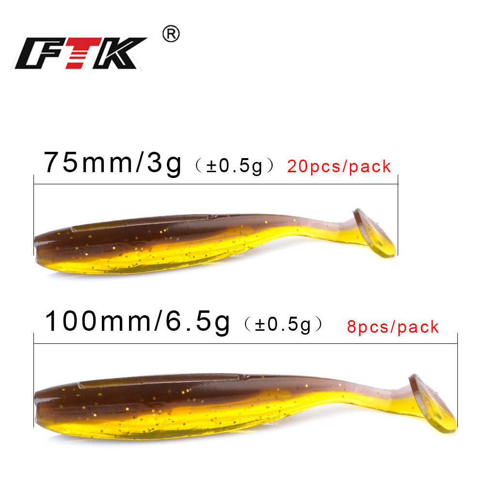 Ftk 8-20 peças iscas de pesca  - Fishing Lure Swimbait avaliação e preço