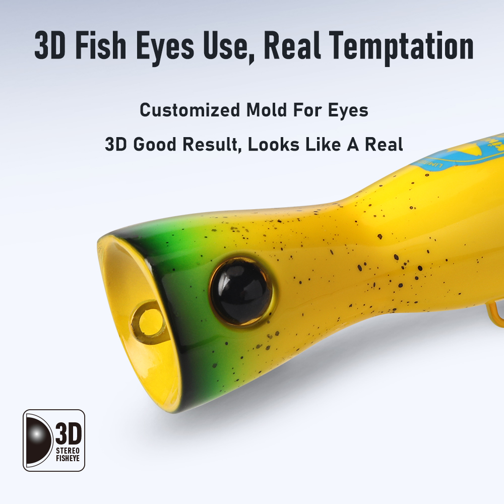 Kingdom gt topwater popper isc - Fishing Lure Buzzbait avaliação e preço