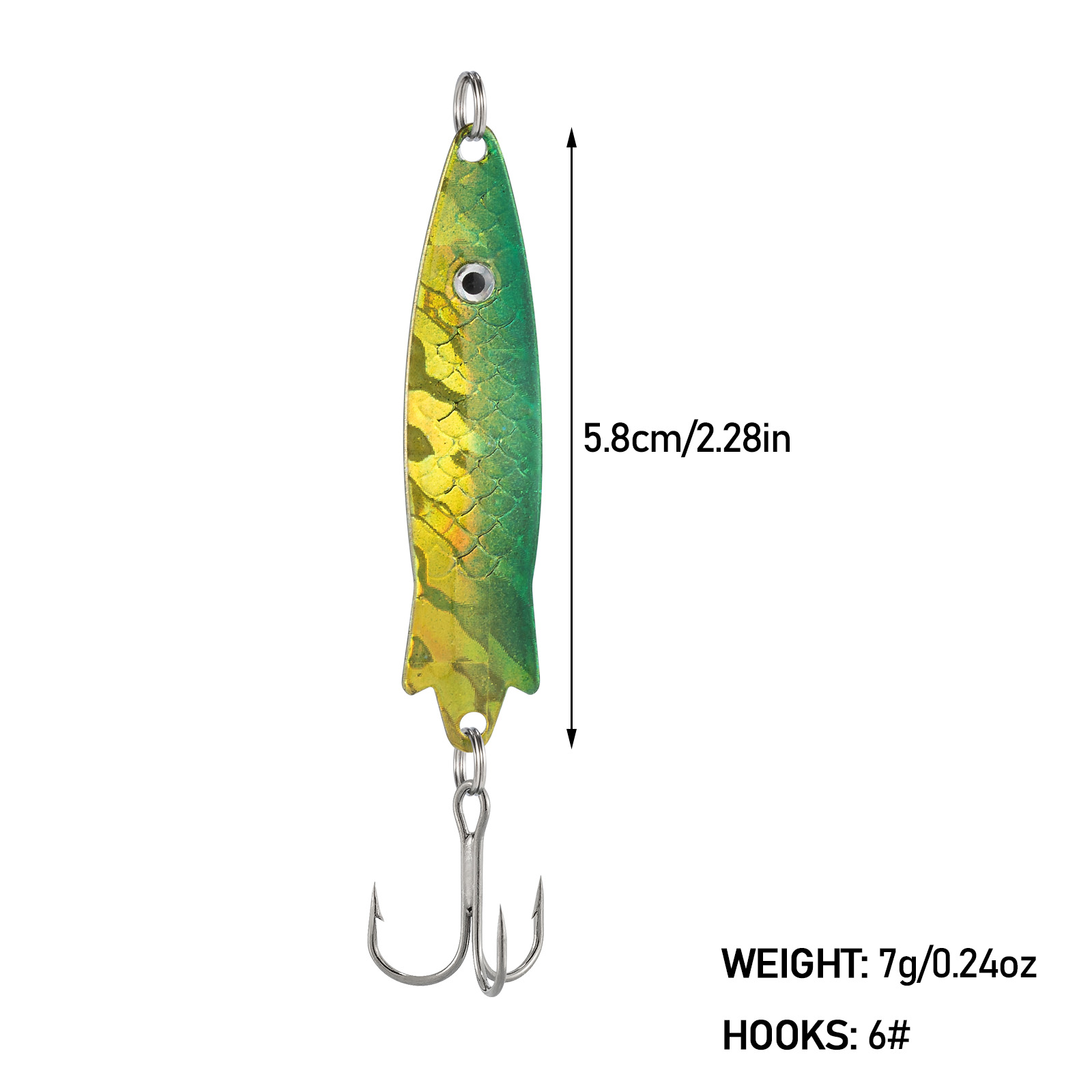 Iscas de pesca de metal tipo c - Fishing Lure Spoon avaliação e preço