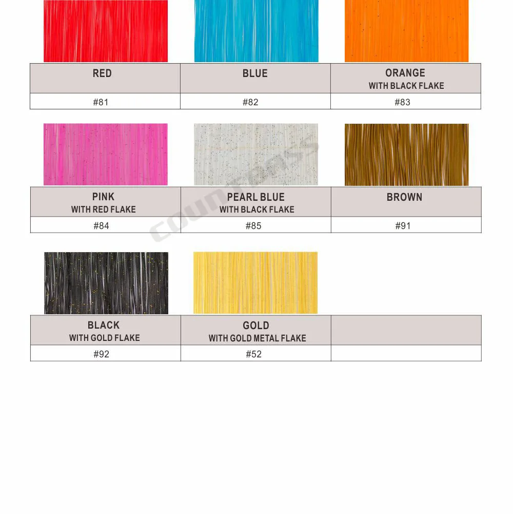 Camadas de saia de silicone pa - Fishing Lure Spinner avaliação e preço