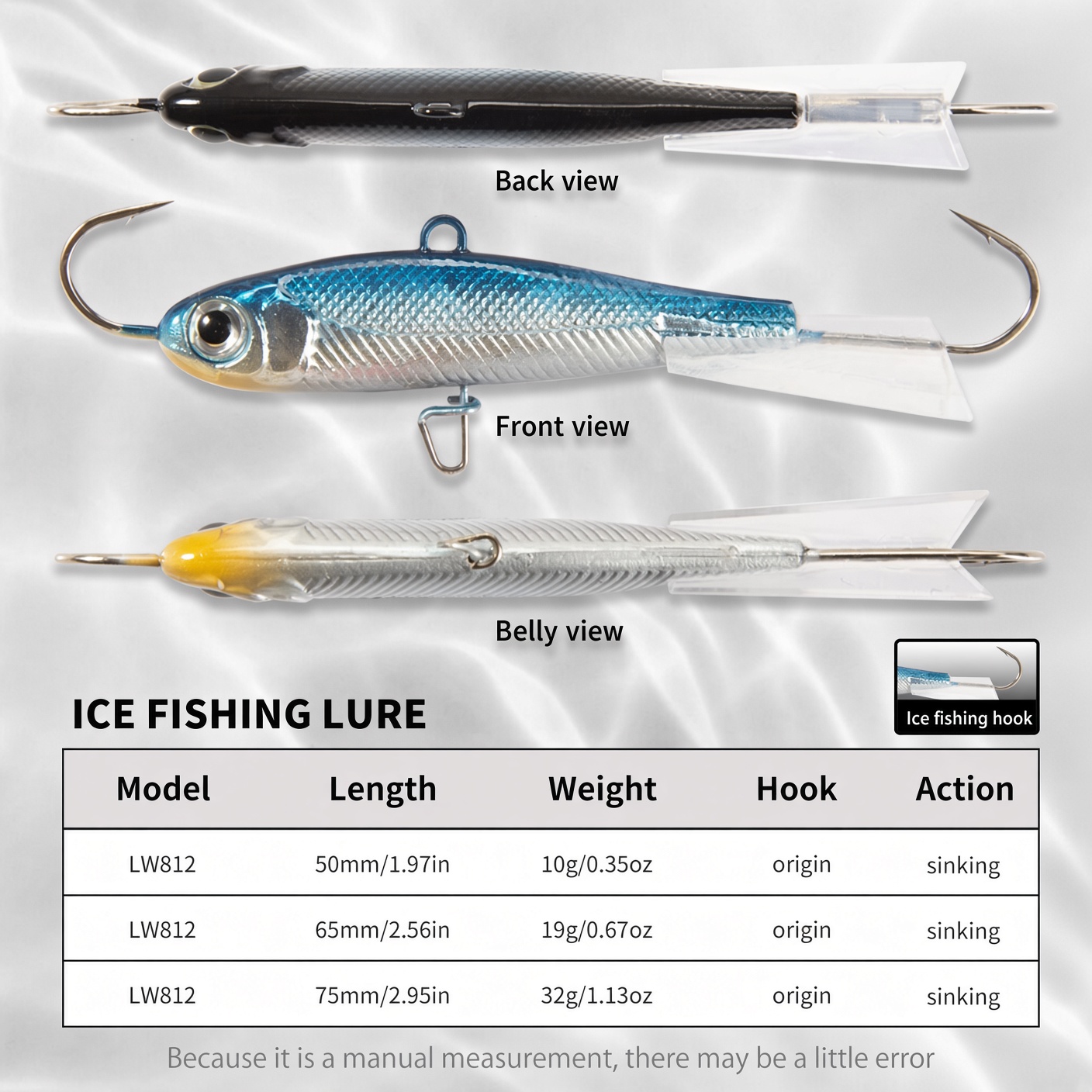 Hunthouse inverno isca de pesc - Fishing Lure Swimbait avaliação e preço