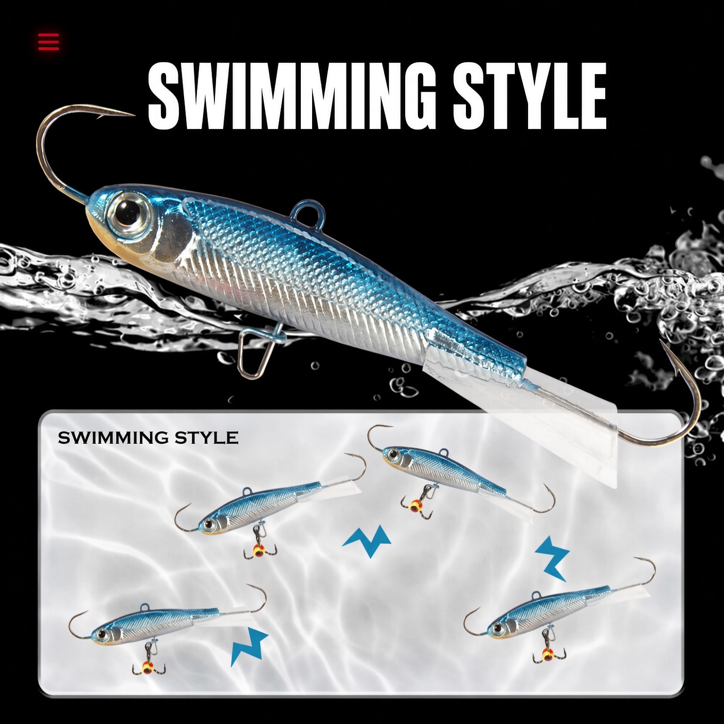 Hunthouse inverno isca de pesc - Fishing Lure Swimbait avaliação e preço