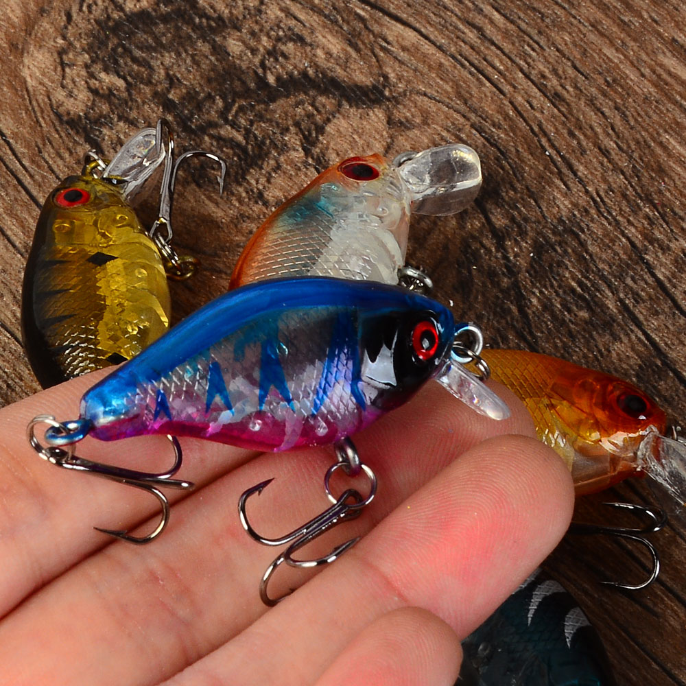 5 pçs flutuante crankbaits isc - Fishing Lure Jerkbait avaliação e preço