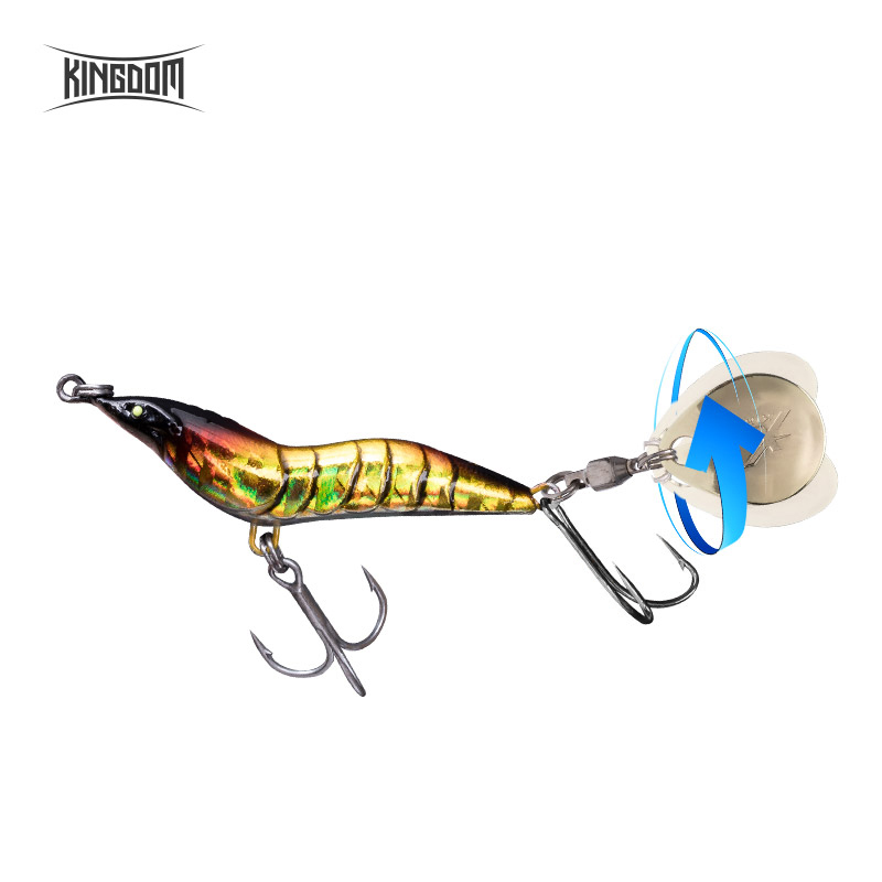 Isca de Pesca de Camarão KINGD - Fishing Lure Blade Bait avaliação e preço