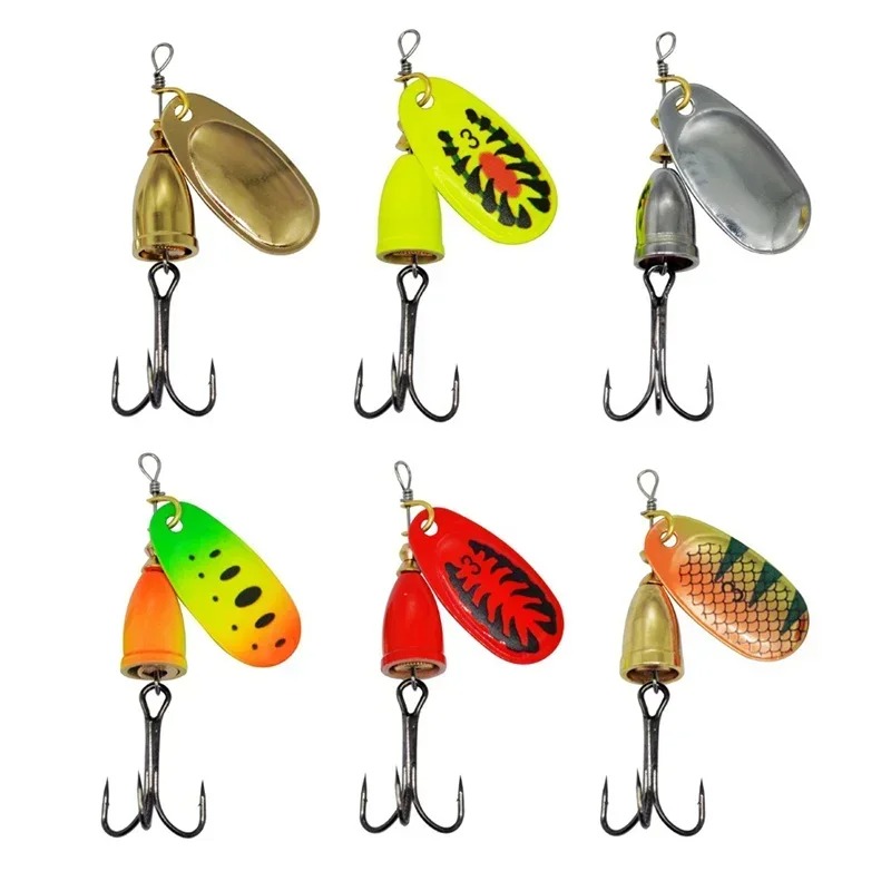 Isca Giratória de Pesca 8g com - Fishing Lure Blade Bait avaliação e preço