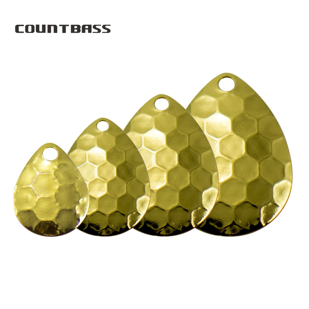 Countbass 50 peças tamanho 2-5 - Fishing Lure Spinner avaliação e preço