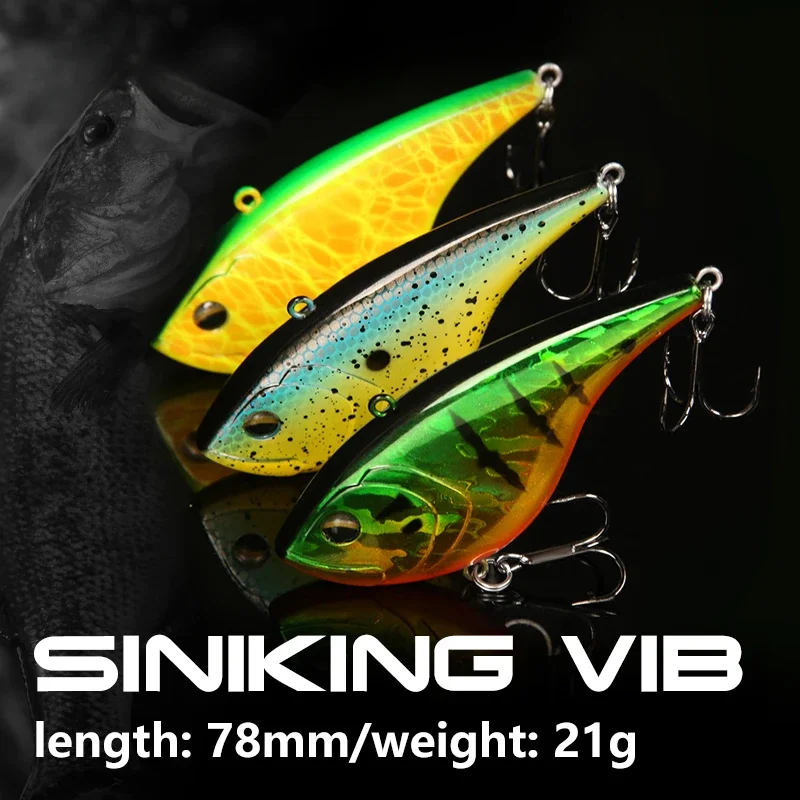 Isca de pesca vib 21g/78mm, is - Fishing Lure Spoon avaliação e preço