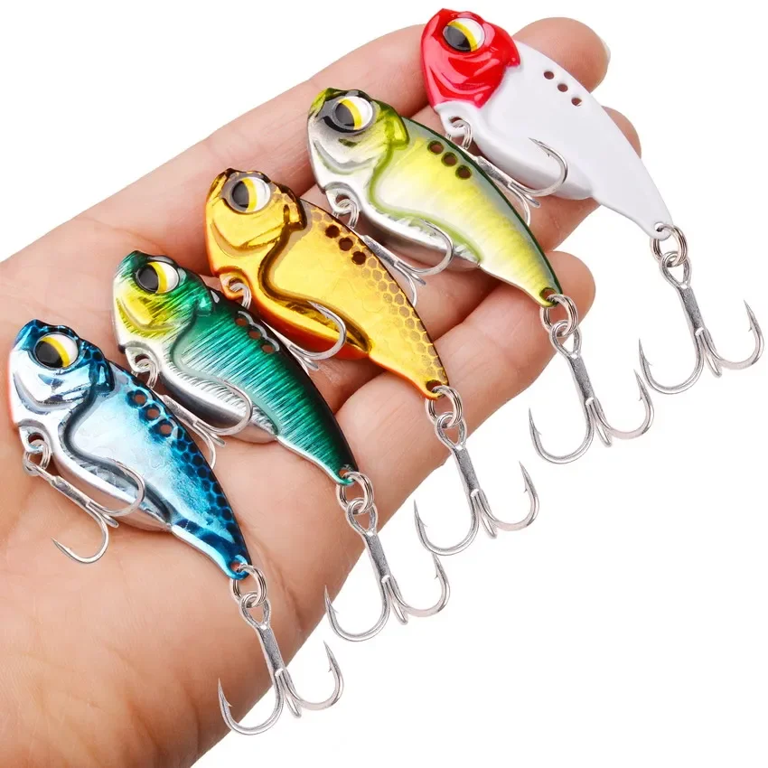 Vib colher isca de pesca 5g 9g - Fishing Lure Spinner avaliação e preço