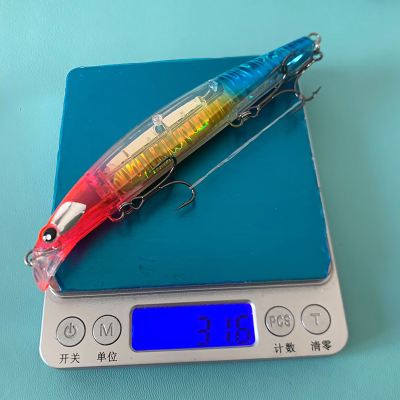 Testar afundando minnow isca 1 - Fishing Lure Buzzbait avaliação e preço