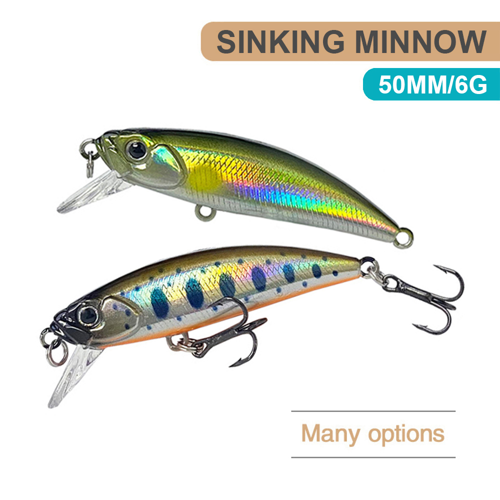 5cm 6g iscas de pesca afundand - Fishing Lure Jerkbait avaliação e preço