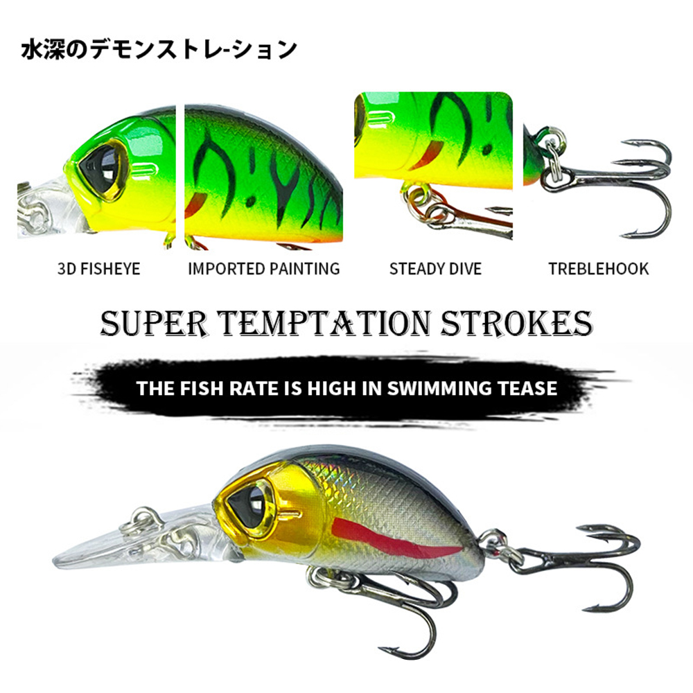 3.2cm 4.4g iscas de pesca afun - Fishing Lure Jerkbait avaliação e preço
