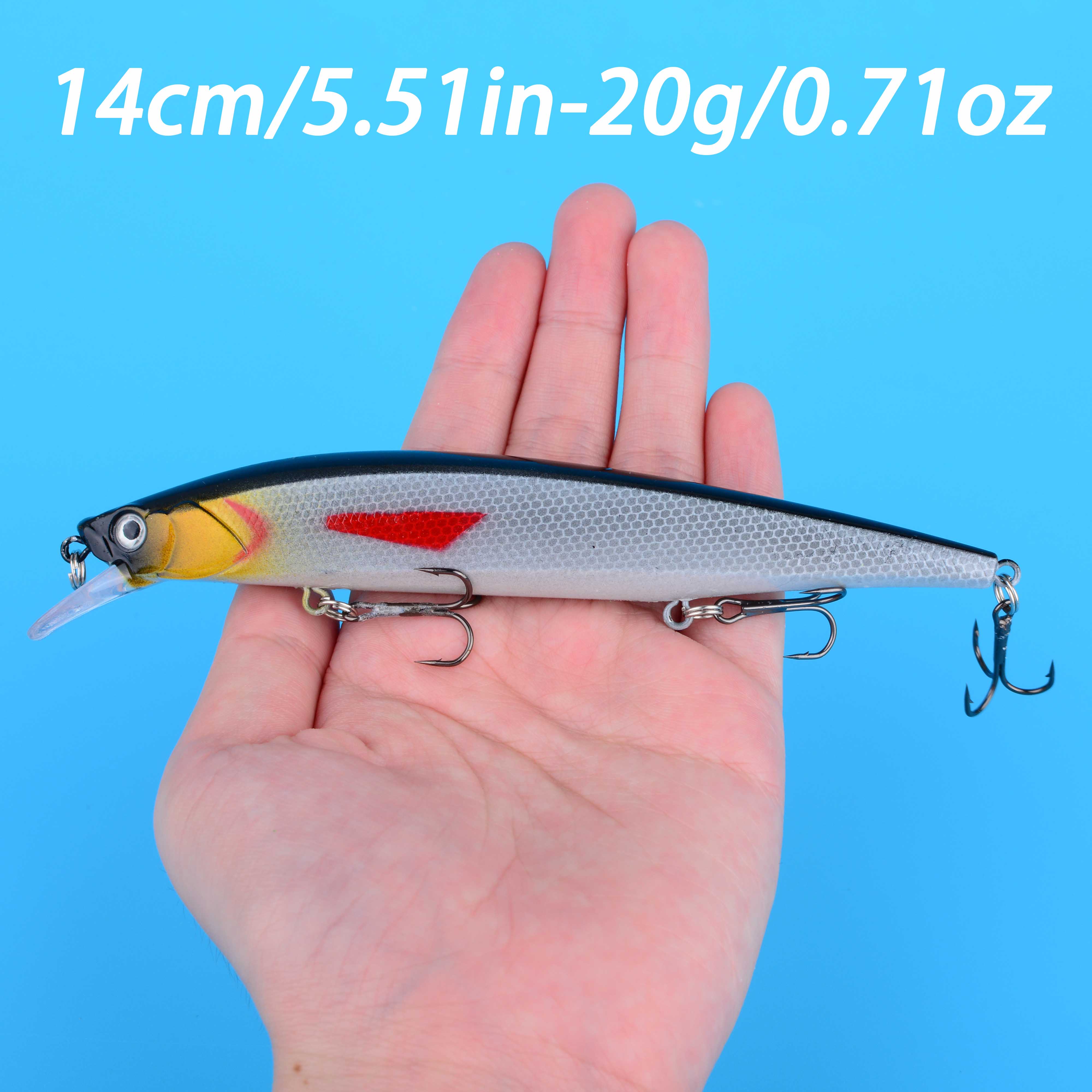 Isca de Pesca Flutuante Jerkba - Fishing Lure Jerkbait avaliação e preço