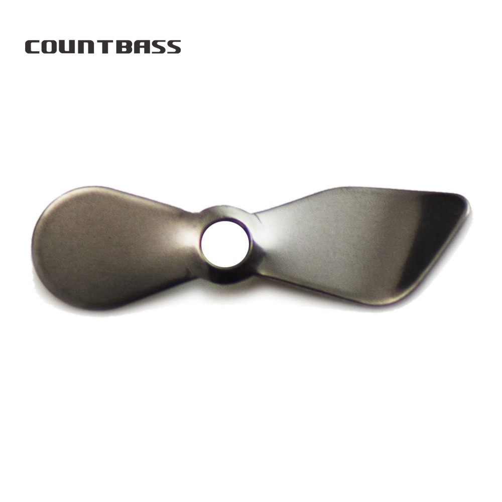 Countbass 50 peças de lâminas  - Fishing Lure Blade Bait avaliação e preço